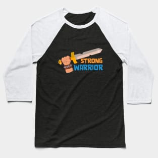 Strong Warrior Baseball T-Shirt